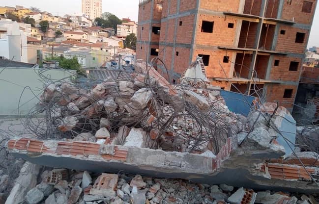 Demolição de alto risco da GVI Demolidora