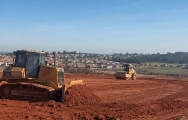 Serviços de terraplenagem